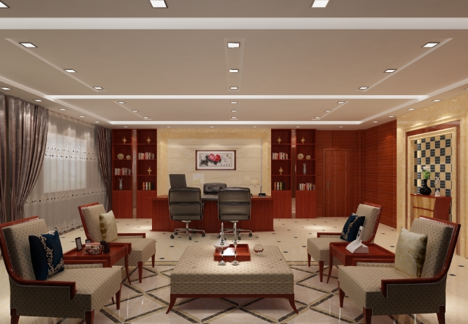 未來風格辦公室裝修設計：打造時尚、舒適與高效的會談室