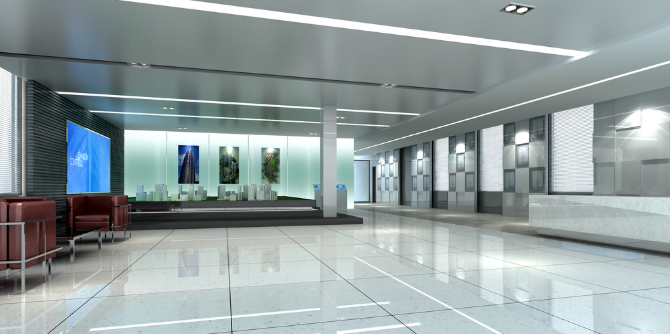 辦公室裝修大廳，如何打造高端大氣之風(fēng)？