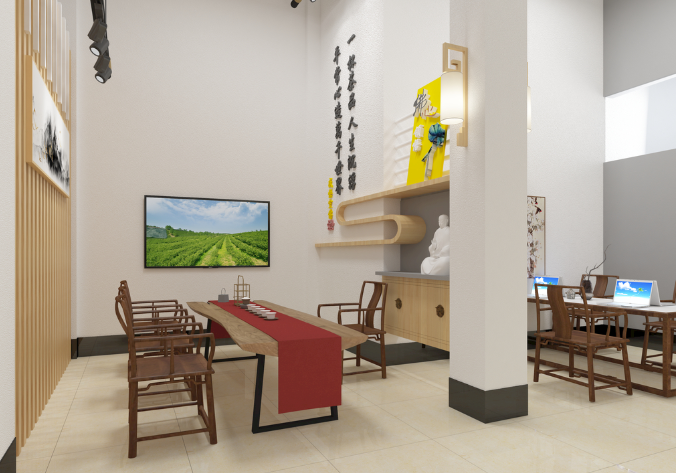 小型辦公室裝修中式風是利是弊？