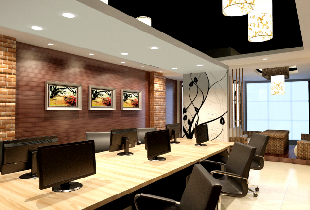 上海辦公室裝修:如何巧妙設(shè)計裝飾畫擺放