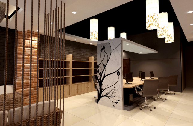 上海辦公室裝修:吊頂顏色的選擇與設(shè)計(jì)