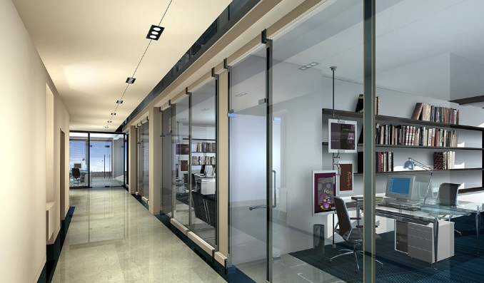 上海辦公室裝修:如何選擇合適的玻璃門(mén)品牌