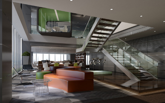 上海辦公室裝修設計:輕鋼龍骨隔墻的選擇與應用