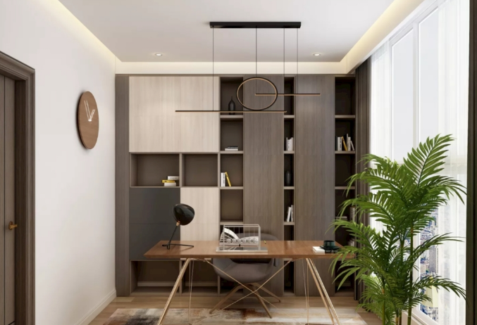 百葉窗簾在上海辦公室裝修設(shè)計中的功能