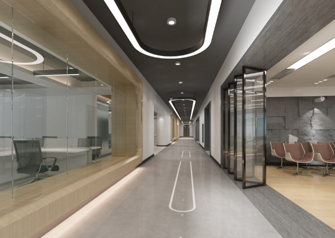 辦公室裝修設(shè)計(jì):走廊筒燈選擇的智慧