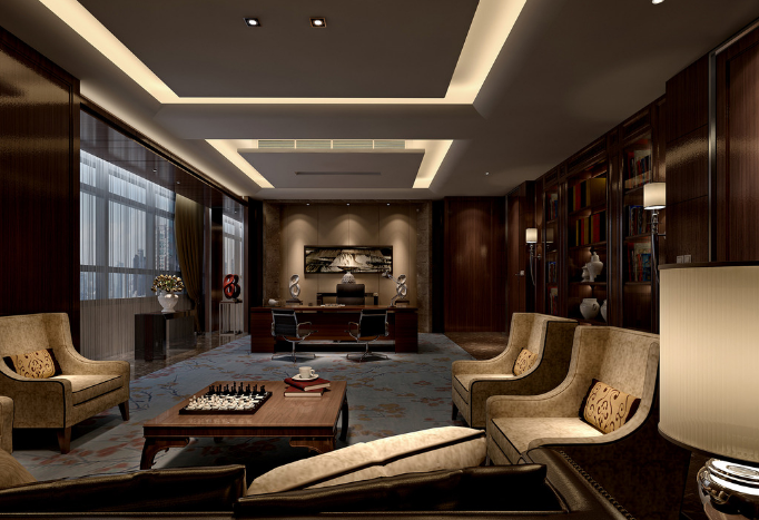 上海辦公室裝修設計：平安樹成新寵，助力職場風水升級！