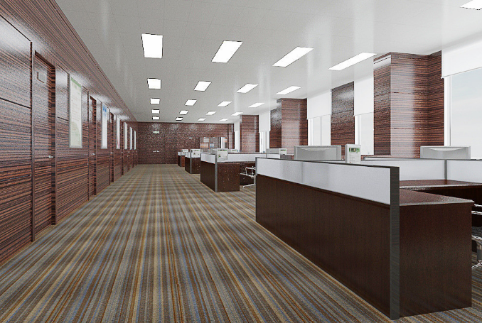 上海辦公室裝修設計：銅錢草成新寵，綠色辦公更養(yǎng)眼！