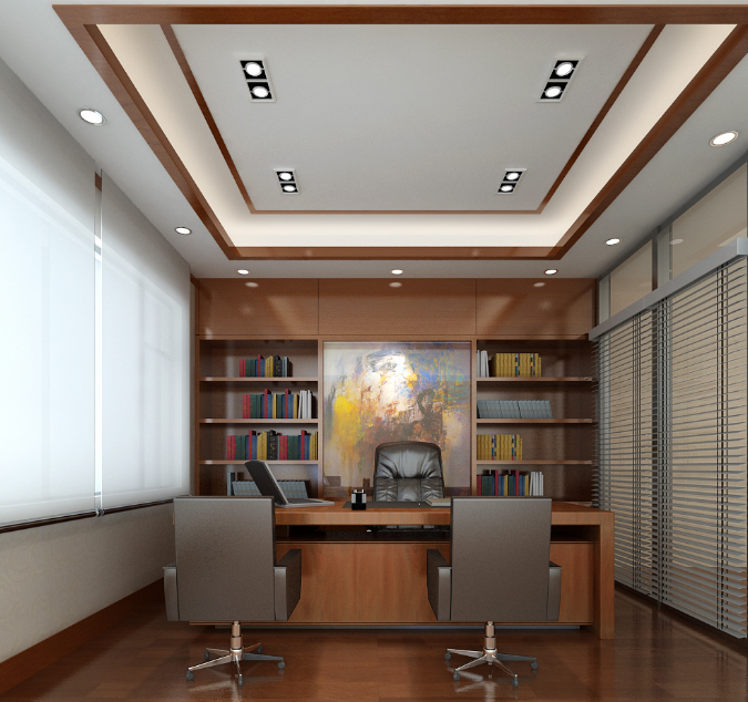 上海辦公室裝修設計：白色拋光磚，打造明亮高效工作空間