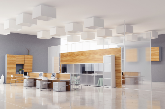 上海辦公室裝修設(shè)計：米色家具，優(yōu)雅實用兩不誤！