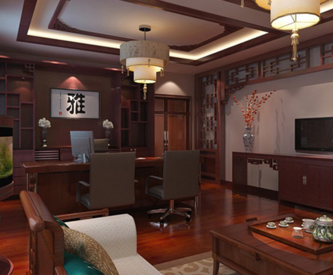 上海辦公室裝修設(shè)計(jì)：科技智能風(fēng)大中班臺(tái)，打造未來感十足的辦公空間！