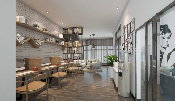 上海辦公室裝修設計：如何選購微水泥，打造高端商務空間